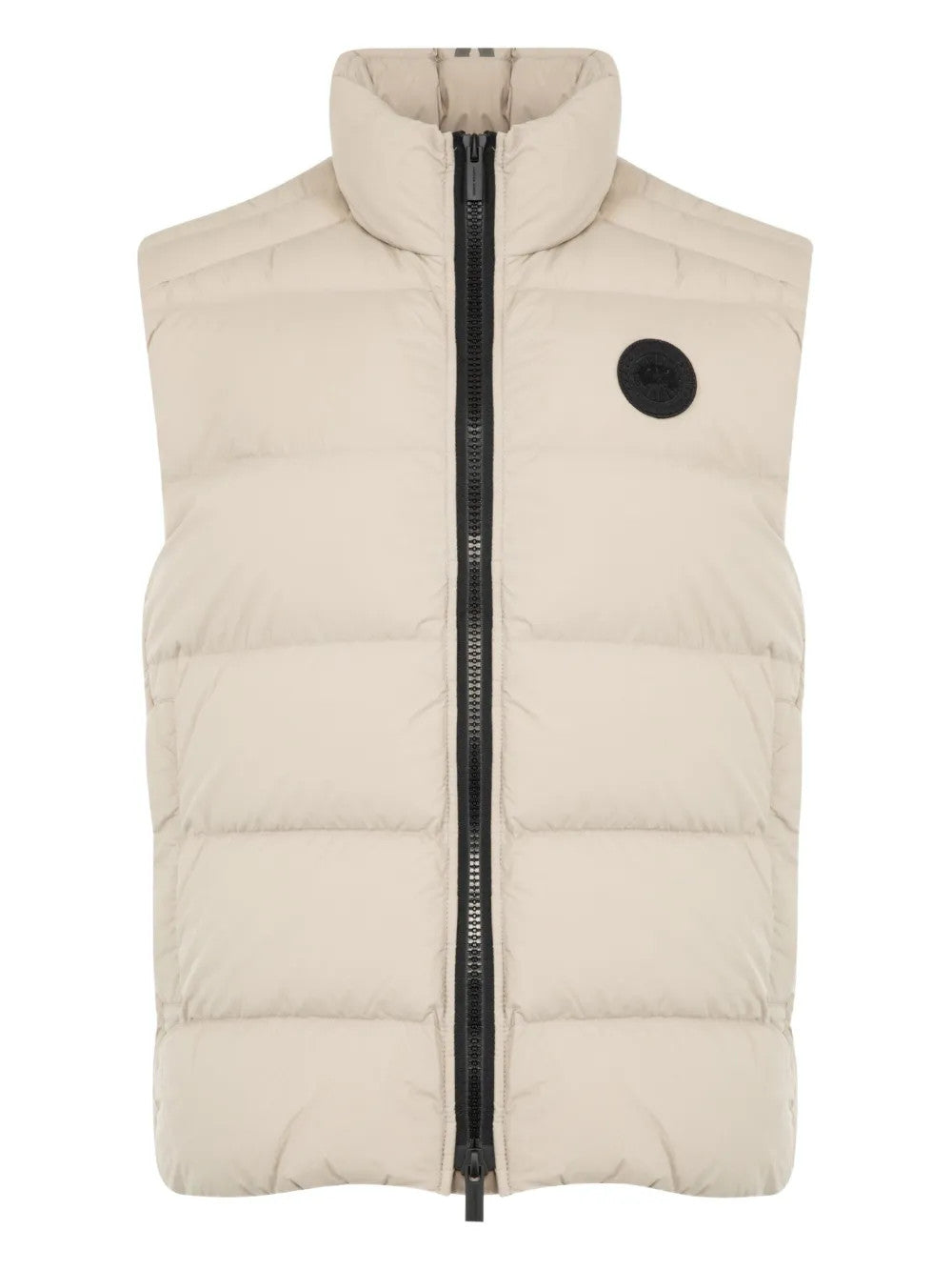 Tan jacket, front view