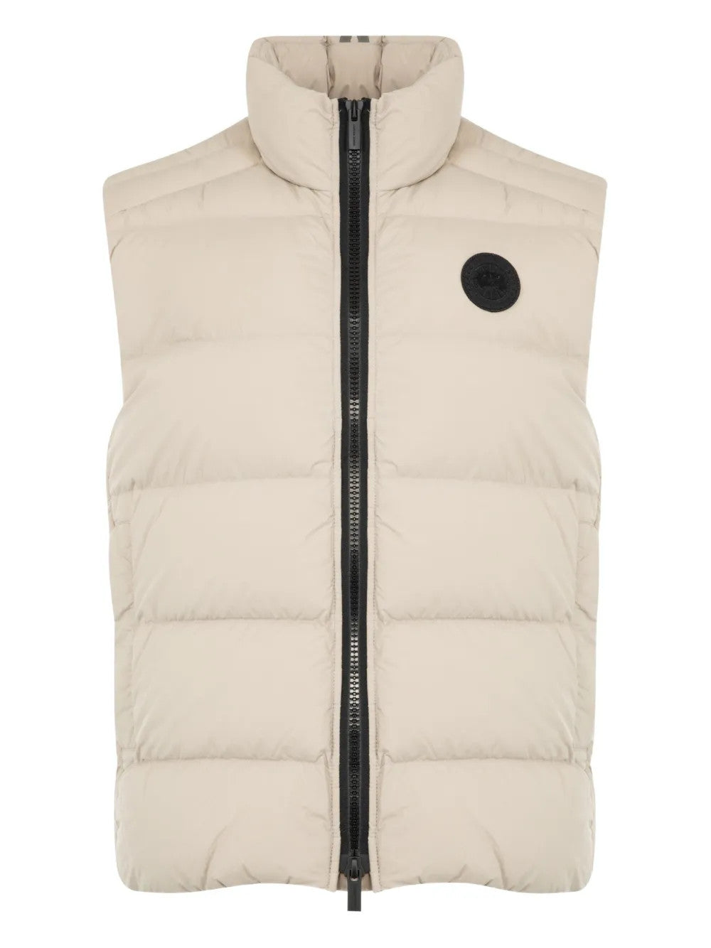 Tan jacket, front view