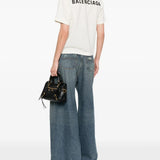 White T-shirt, full body view