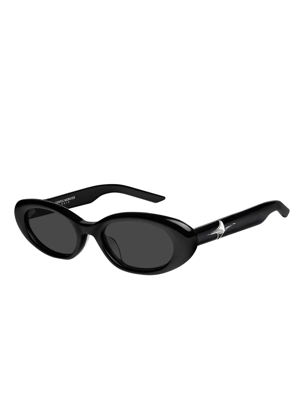 Black eyewear, side view