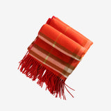 red scarf, front view