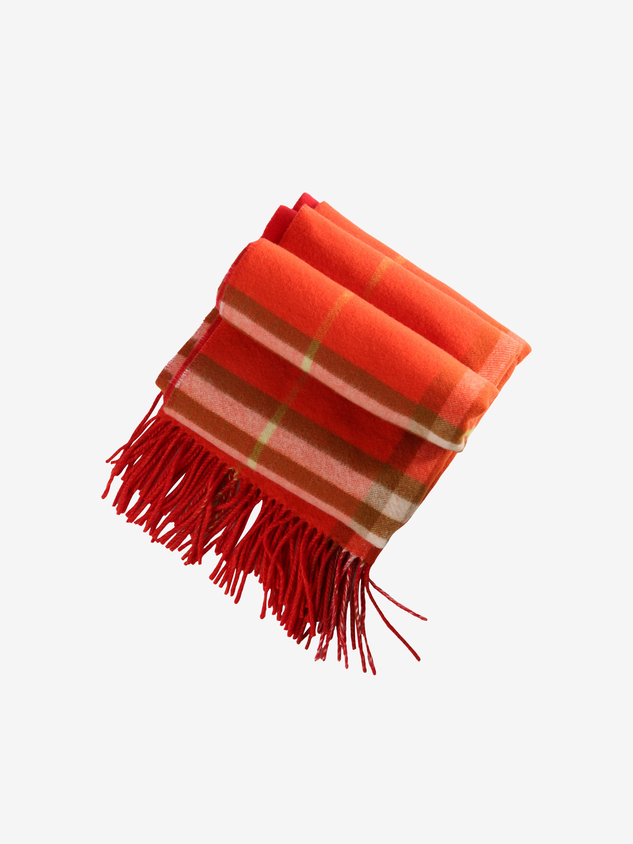 red scarf, front view