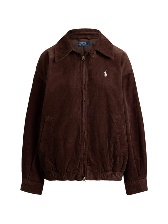 Brown jacket, front view