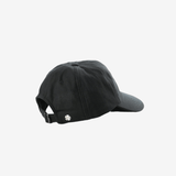 Black cap, back view