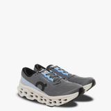 Grey sneakers, side view