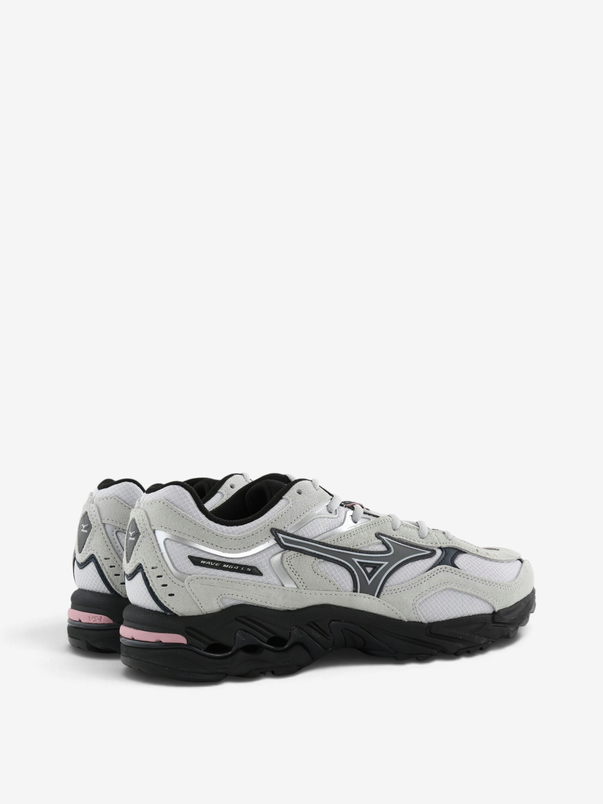 Grey shoes, side view