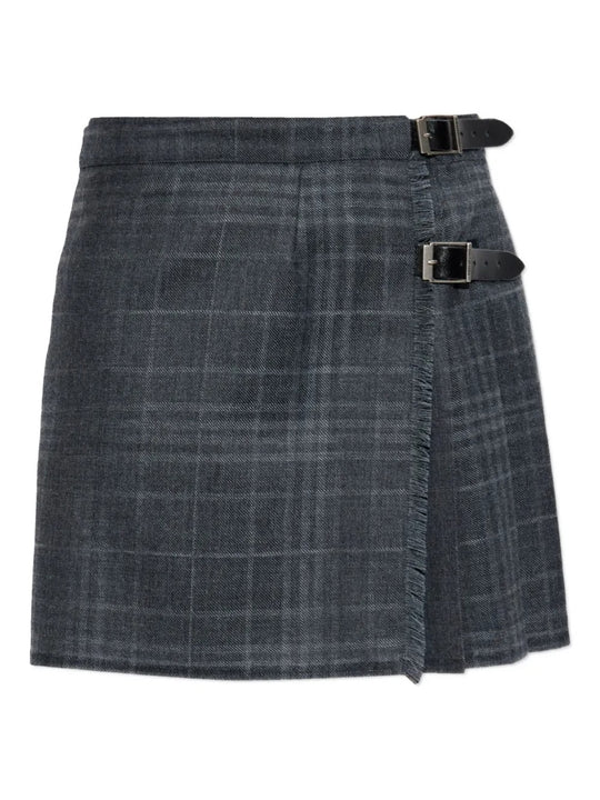 Grey skirt, front view