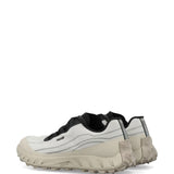 Grey shoes, back view