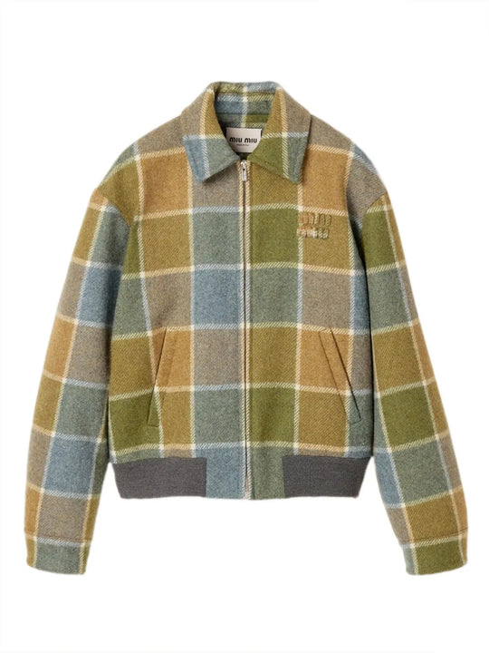 Tan jackets, front view