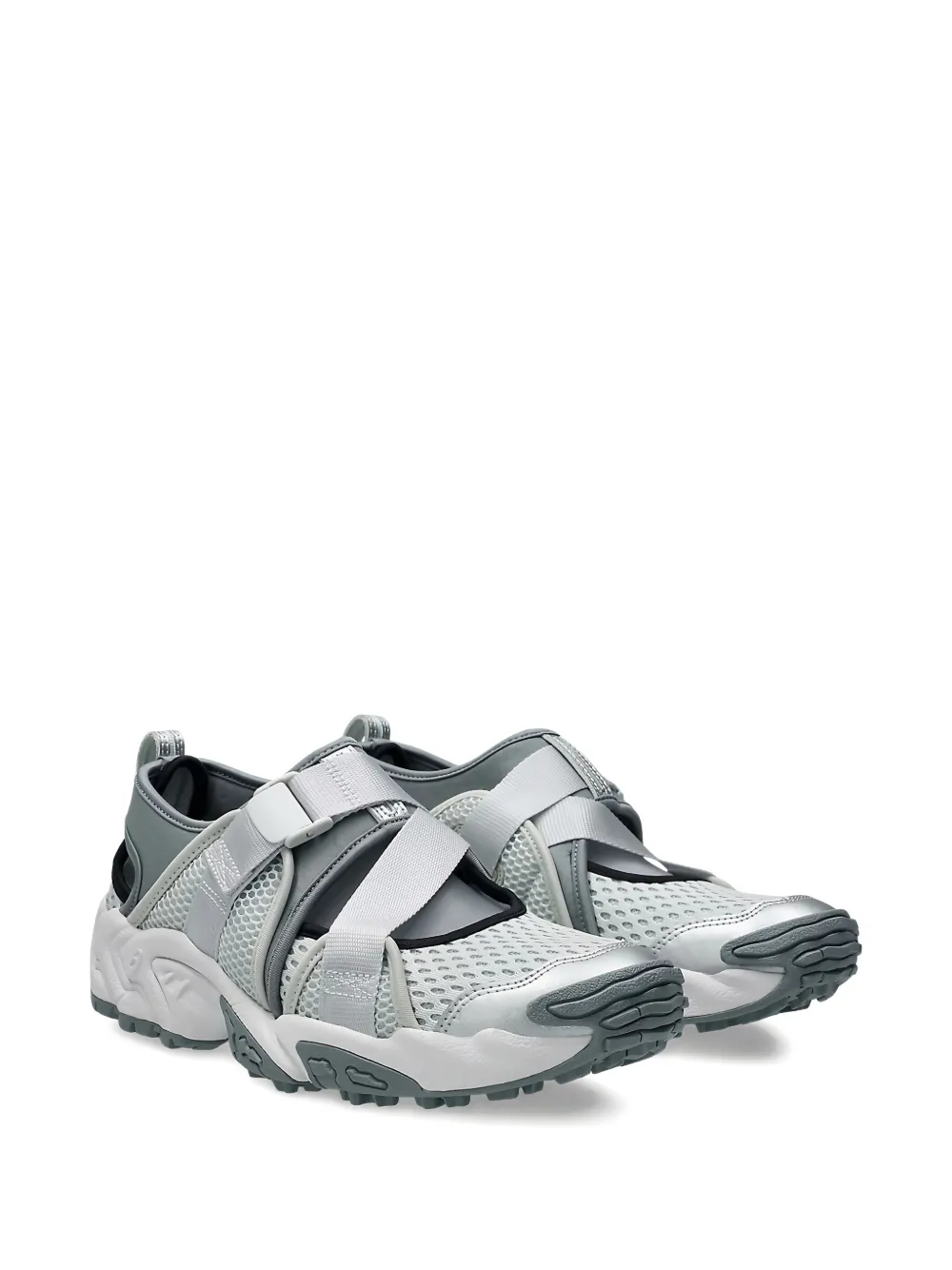 Grey shoes, front view
