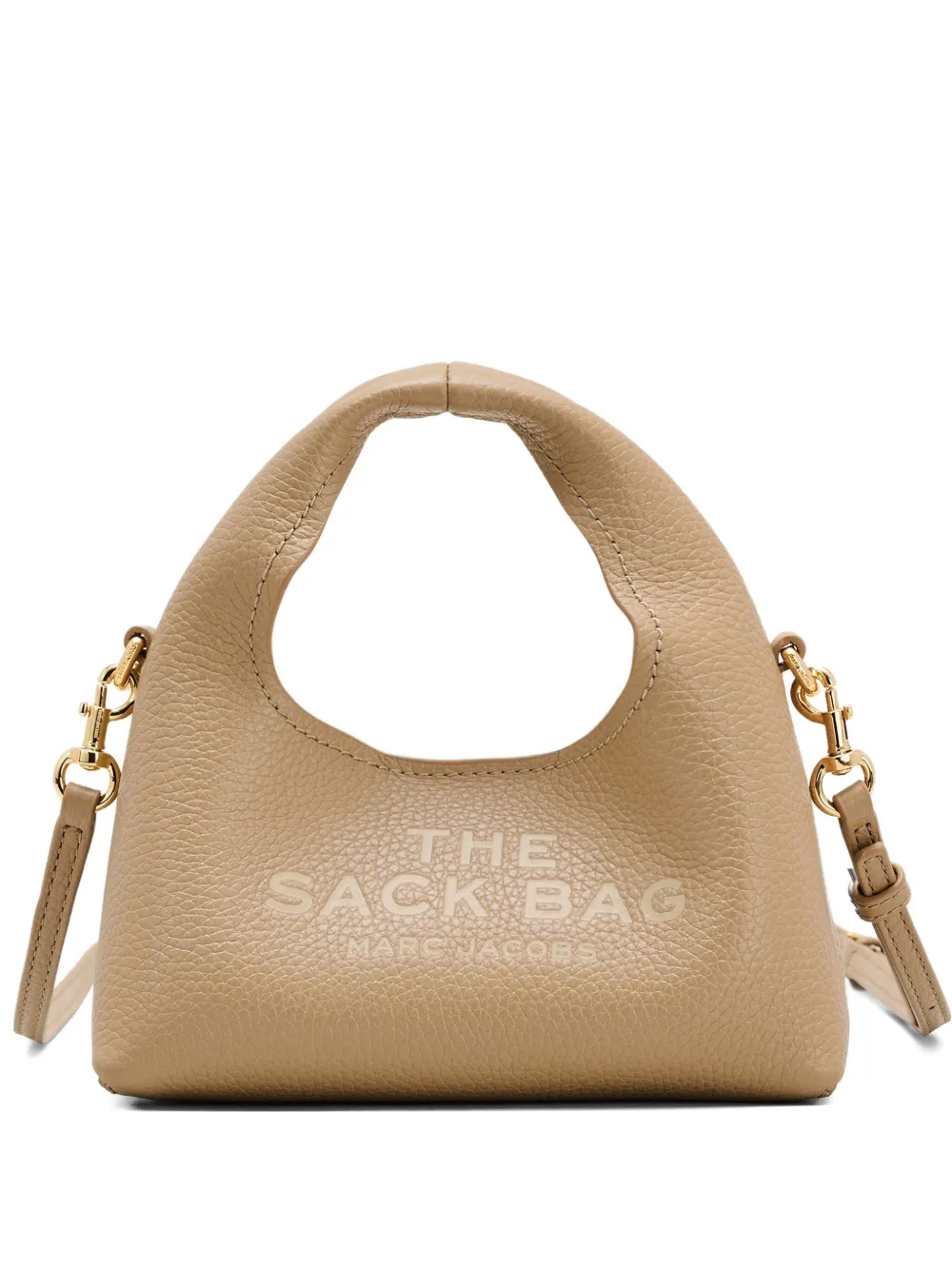 Tan bags,front view