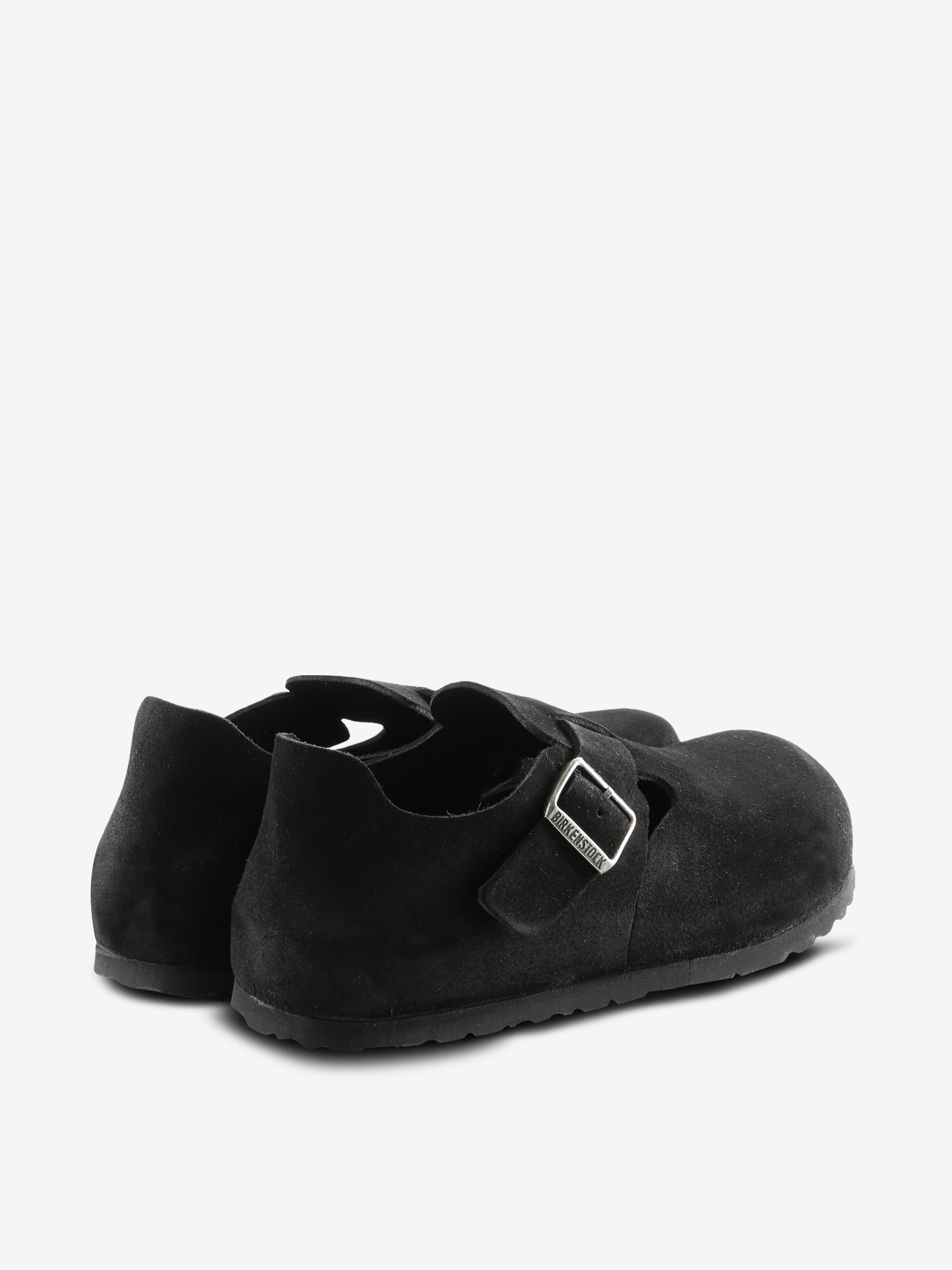 Black shoe,back view