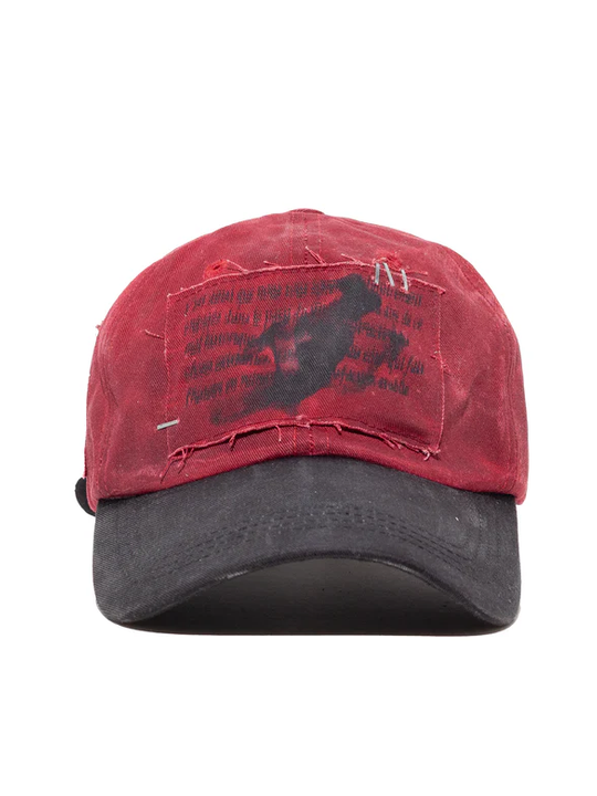 Red hat, front view