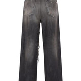 Black jeans, back view