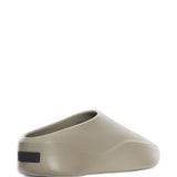 Tan sneaker, back view