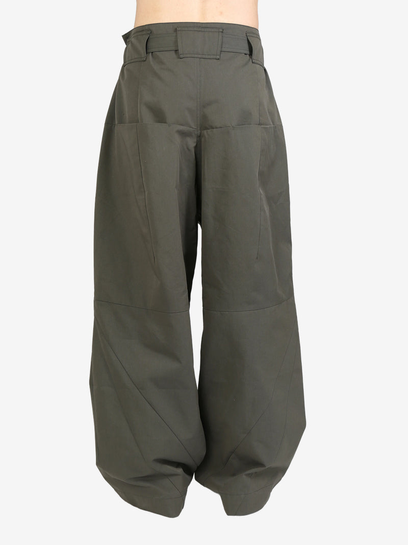 FFFPOSTALSERVICE Men Wide Belted Trousers V1
