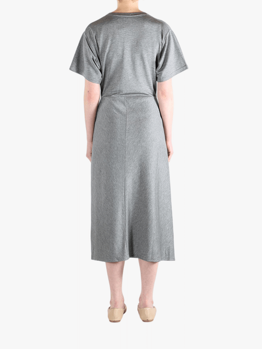 grey dresses ,full body view