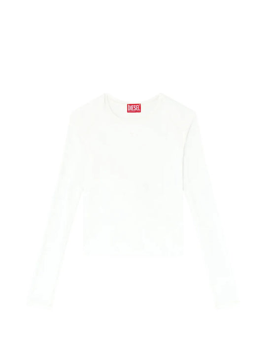 White top, front view