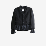 Black jacket, front view