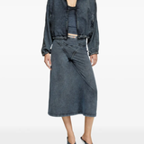 Black jacket, full body view