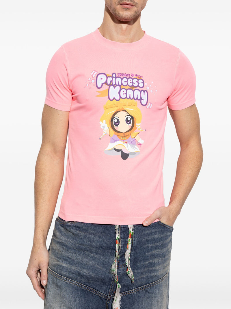 VETEMENTS - Unisex Princess Kenny Fitted T-shirt