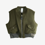 Green jacket, front view