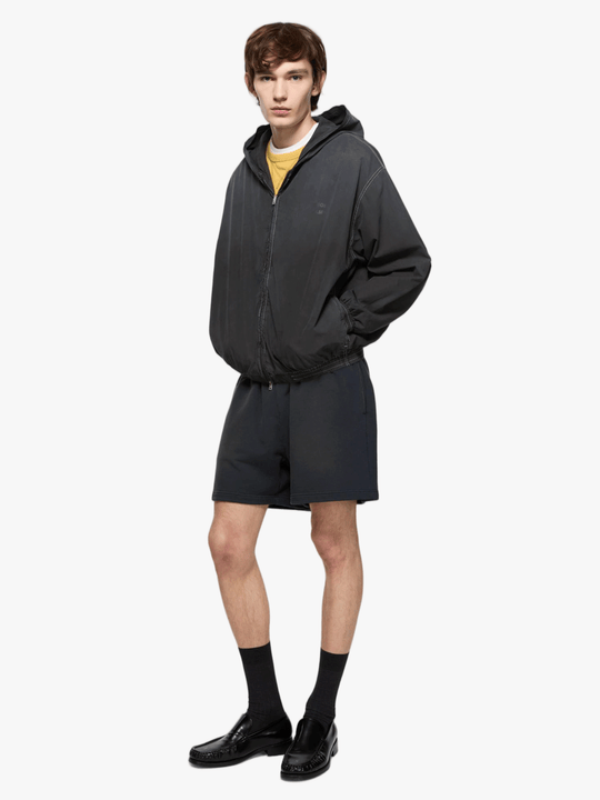 Black jacket, full body view