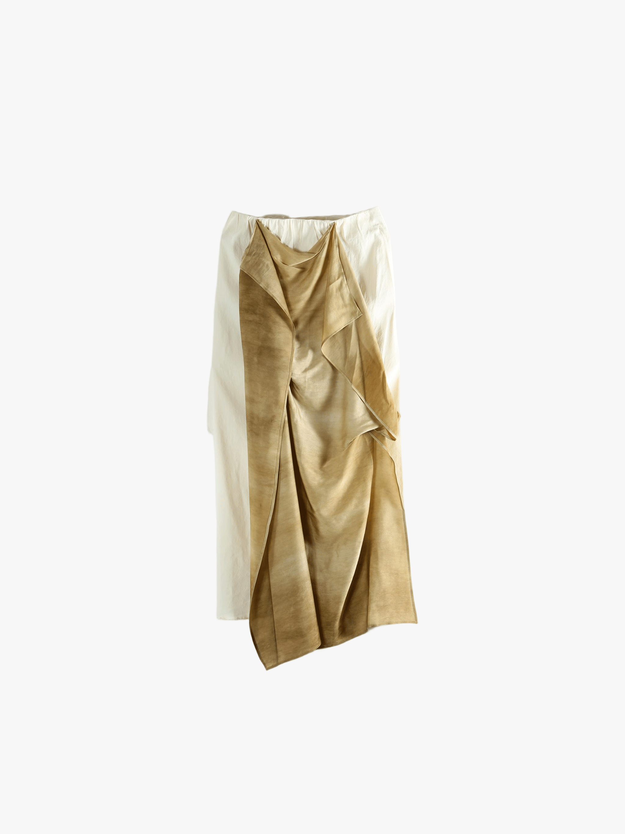 Yellow skirt, front view