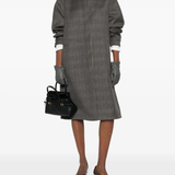 Grey coats, full body view