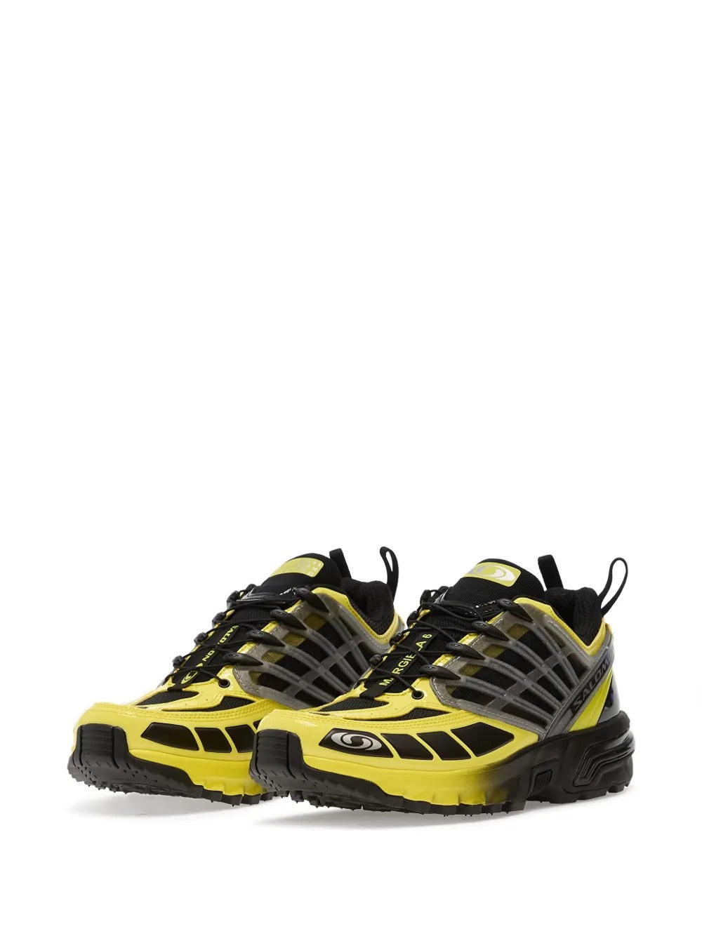 Yellow sneaker,side view