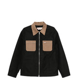 Black jacket, front view