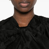 Black dress, front view