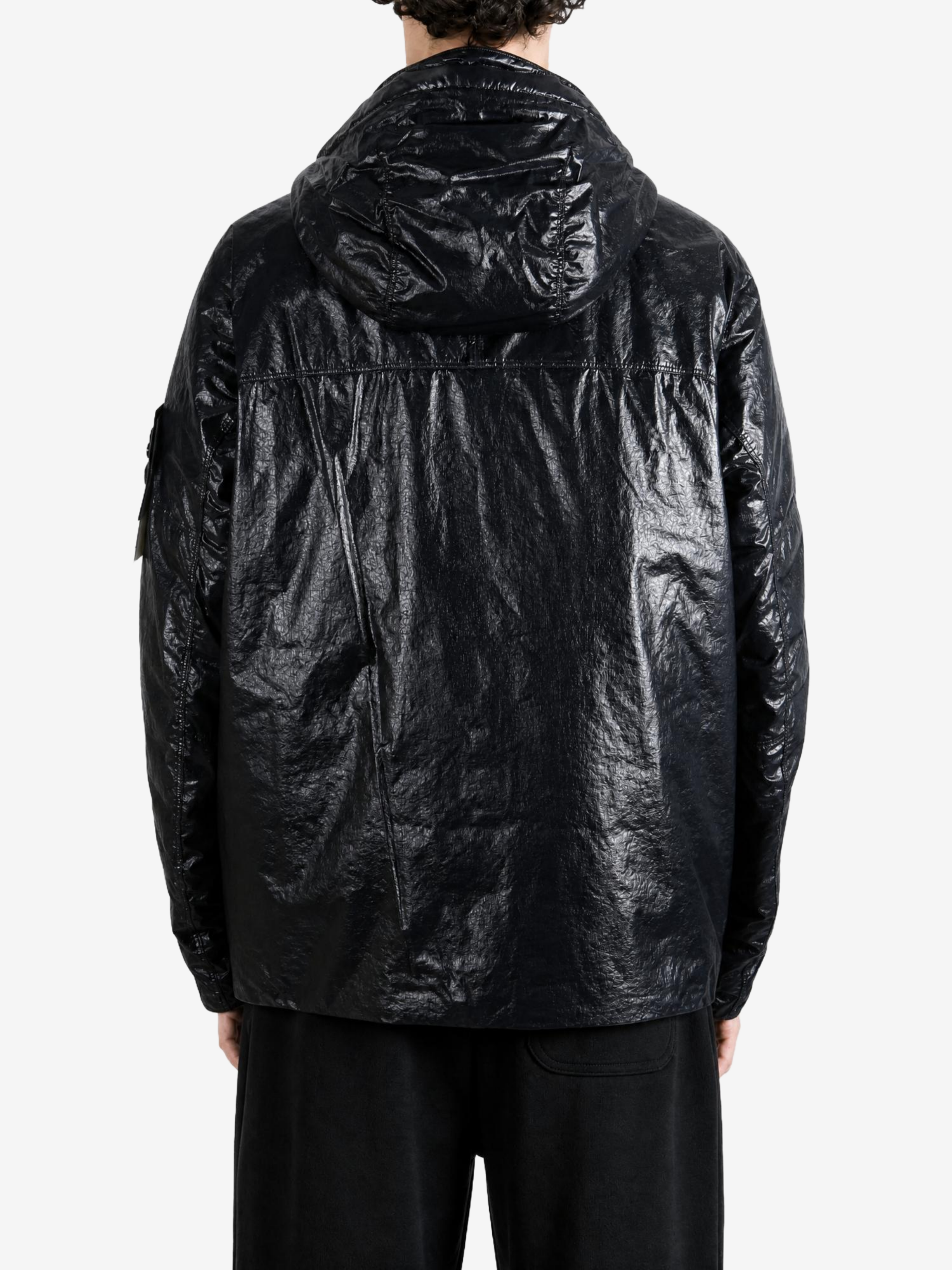 Black jacket, front view