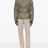 Green jacket, full body view