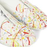 White shoes, front view