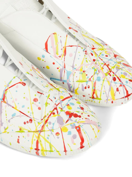 White shoes, front view