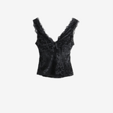 Black top, front view