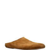 Brown shoes, side view