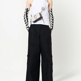 White bags,full body view