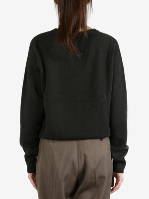 MARGARET HOWELL - Women Cropped V Neck Cashmere