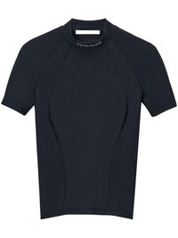 T BY ALEXANDER WANG - Women SS W/ Mock Neck Rashguard Top