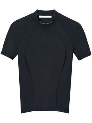 T BY ALEXANDER WANG - Women SS W/ Mock Neck Rashguard Top