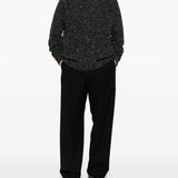 Black sweater,full body view