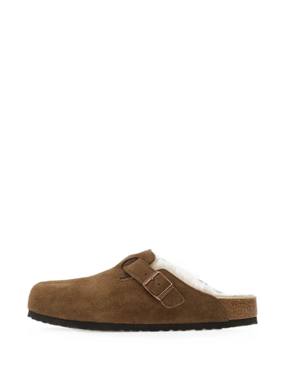 Brown sandals, front view