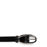 Black accessories, front view