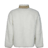 Tan jacket, back view