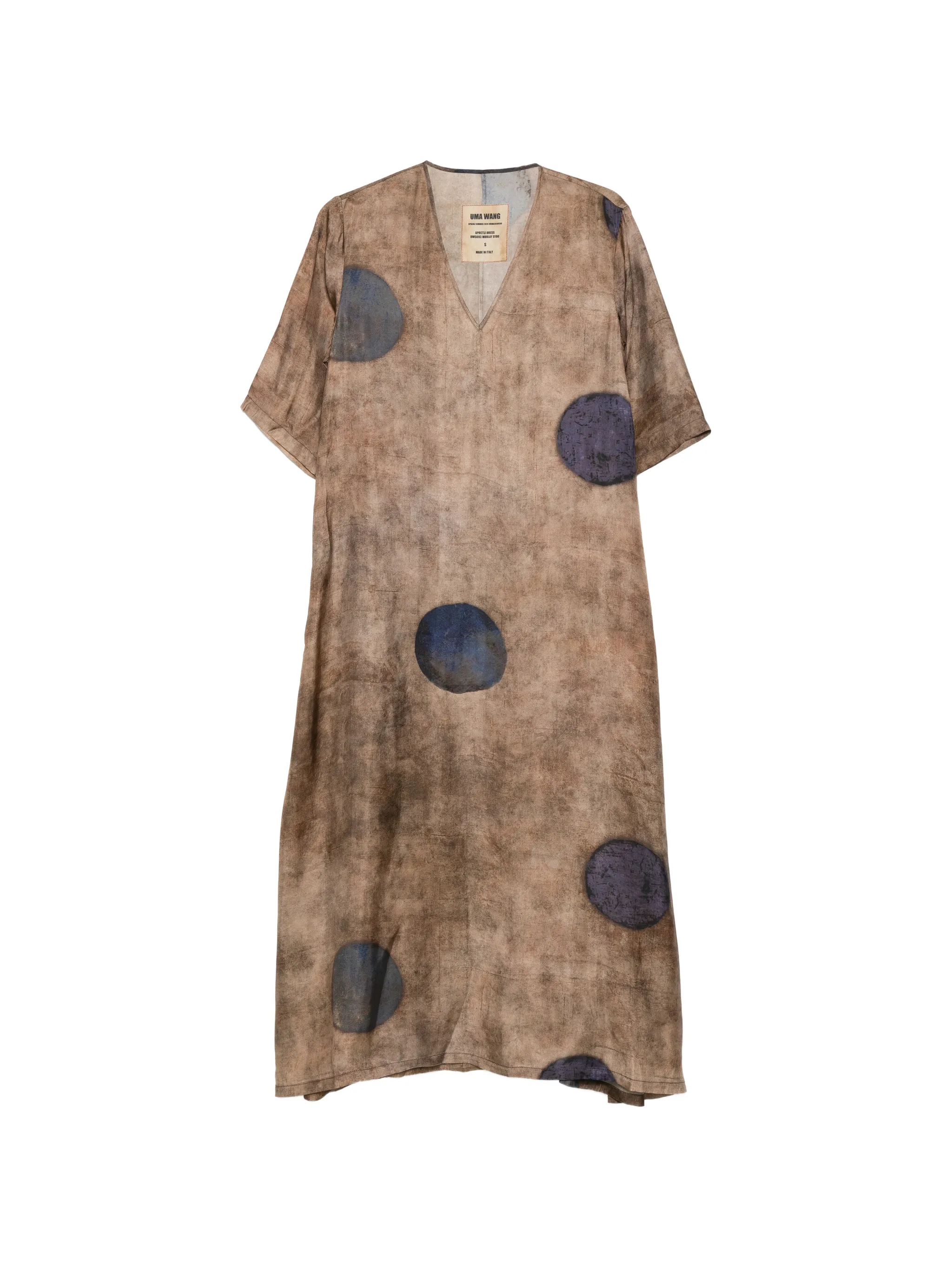 Brown dress, front view