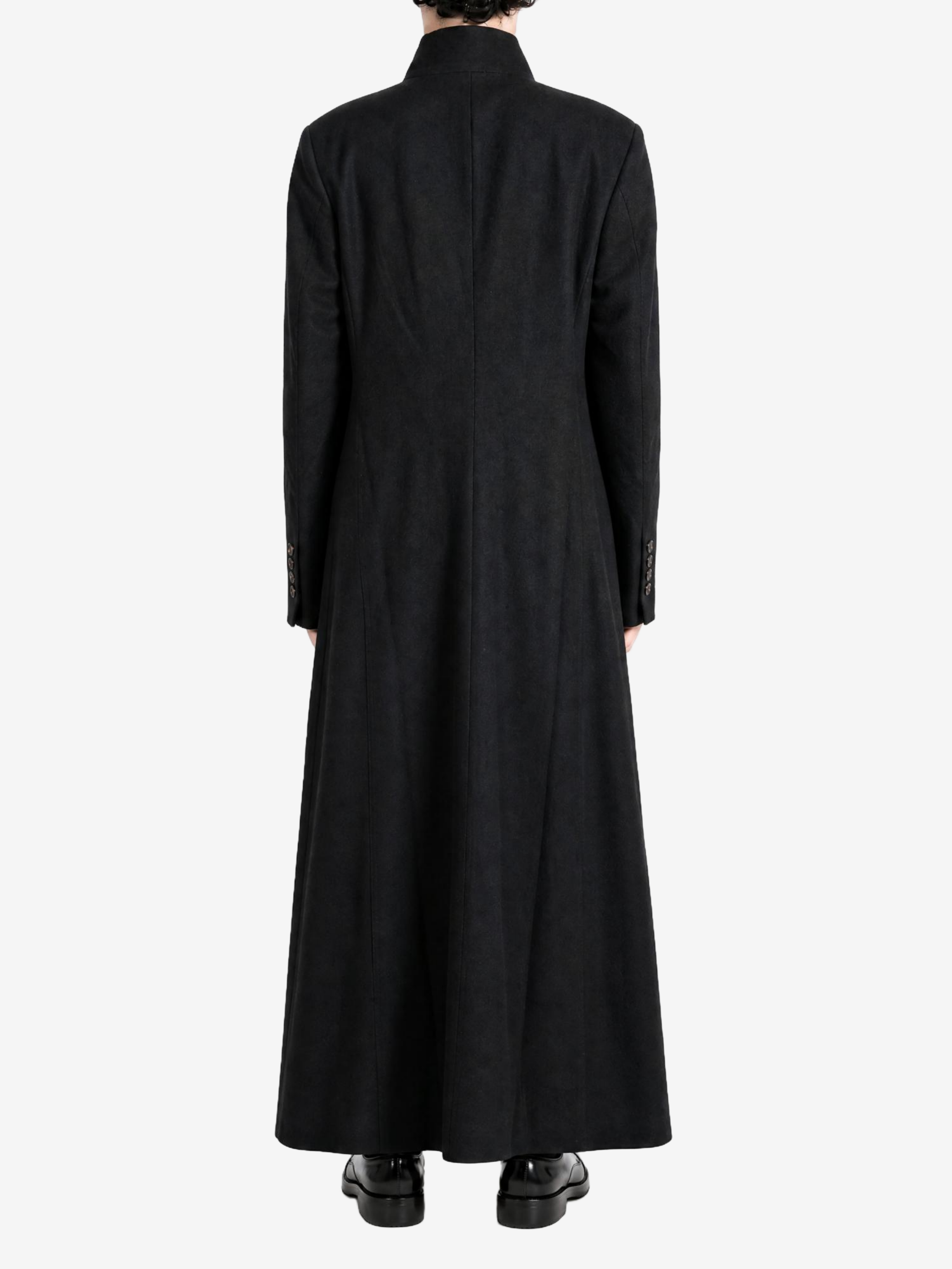 Black jacket, front view