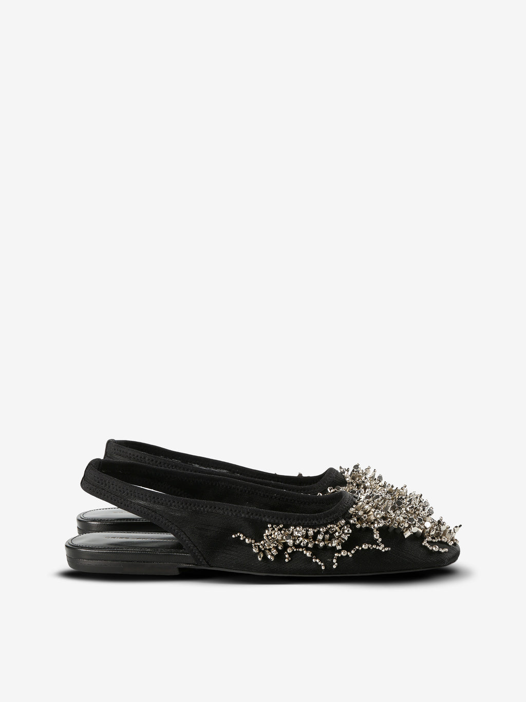 Black shoes, front view