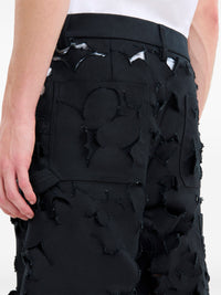 MARNI - Men Circle Laser Cut Trousers